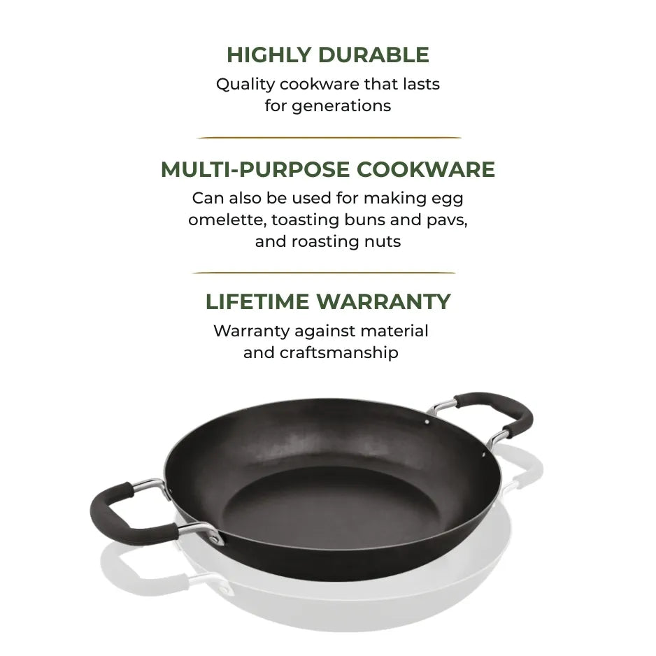 Flat Bottom Kadai
