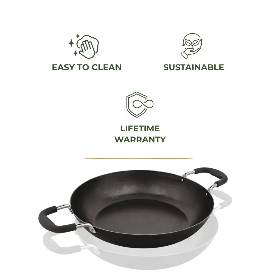 Flat Bottom Kadai