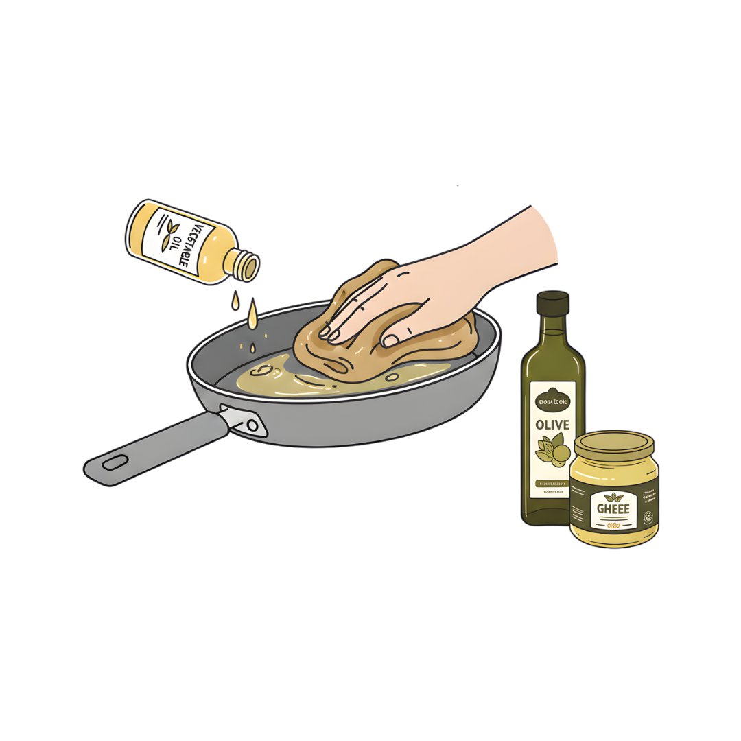 Season with Oil